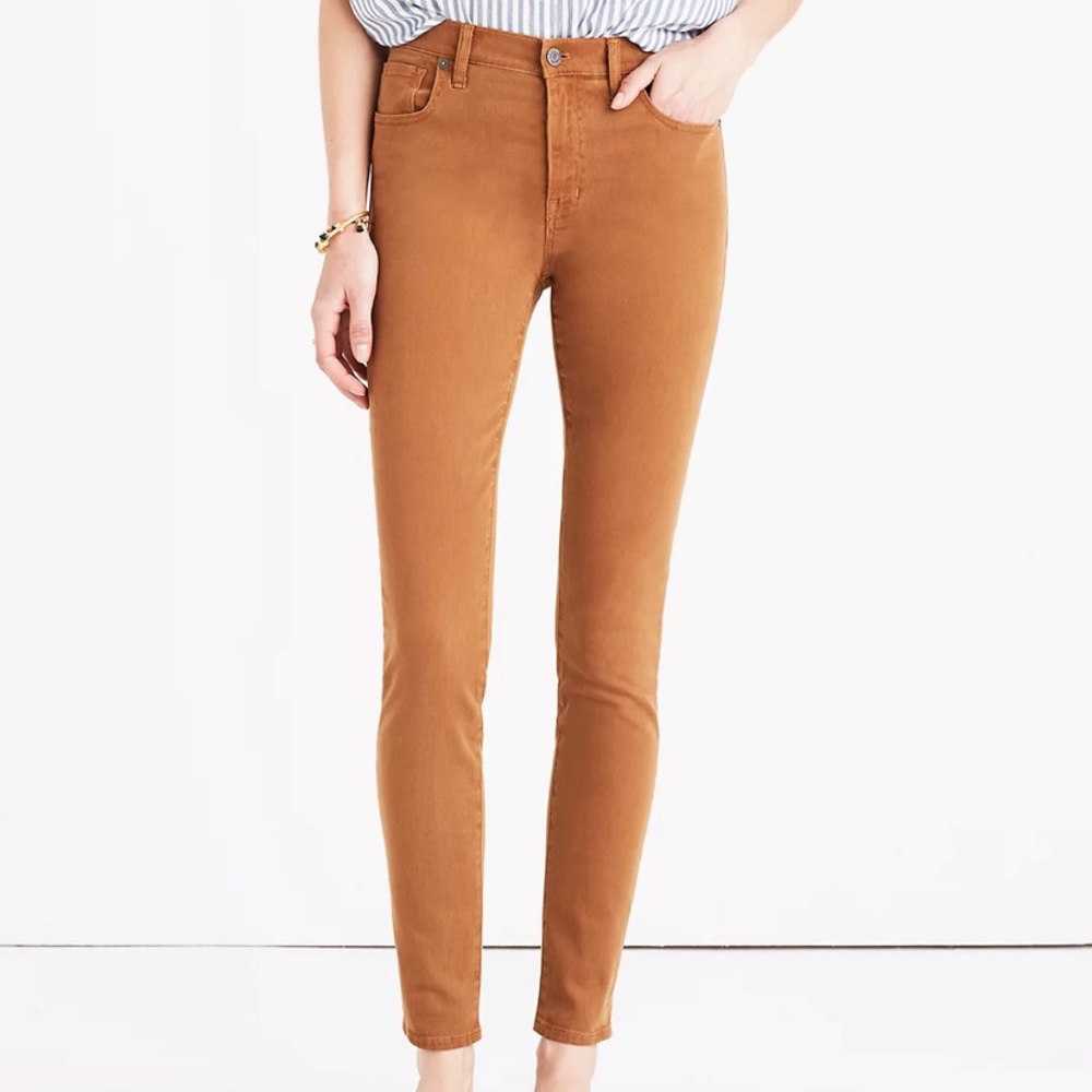 Madewell 9” High rise skinny Size 31